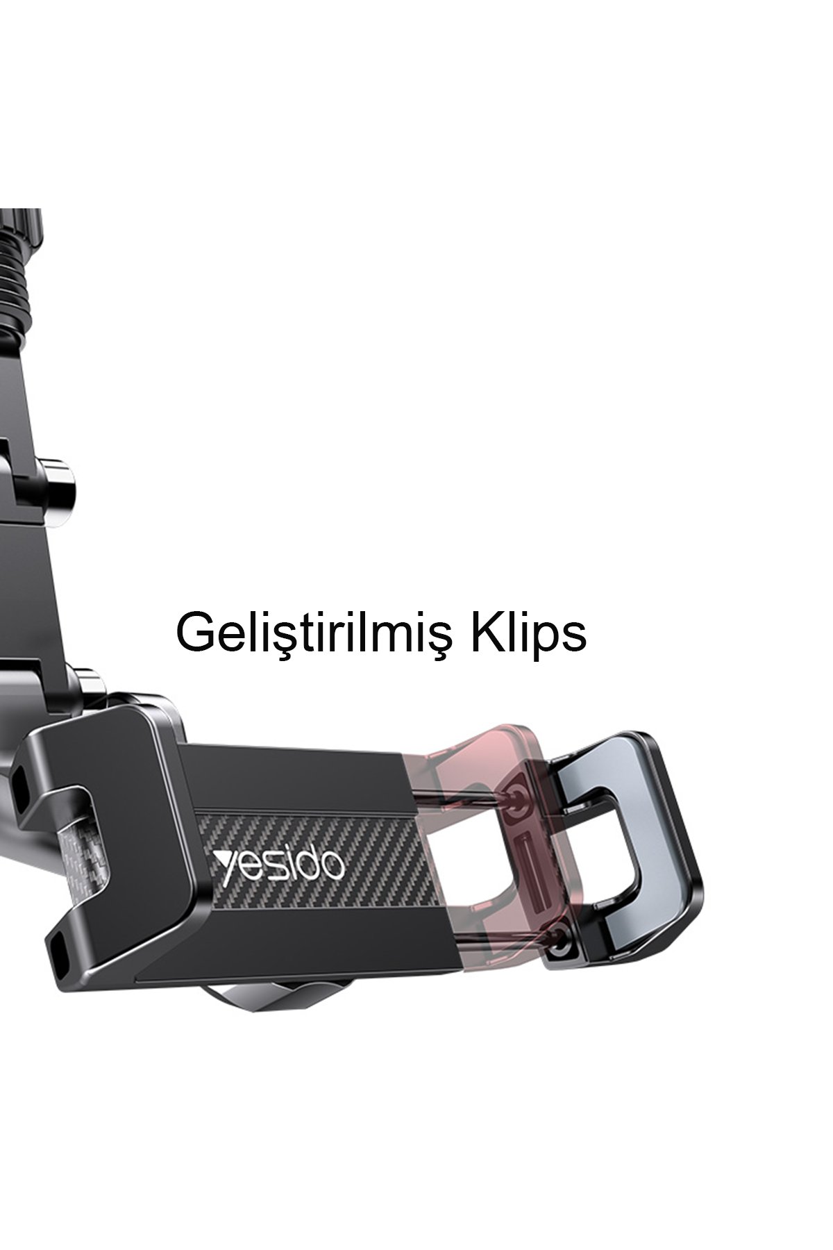 Yesido C168 Izgara Klipsli 360 Derece Ayarlanabilir Manyetik Magsafe Araç Tutucu - Siyah