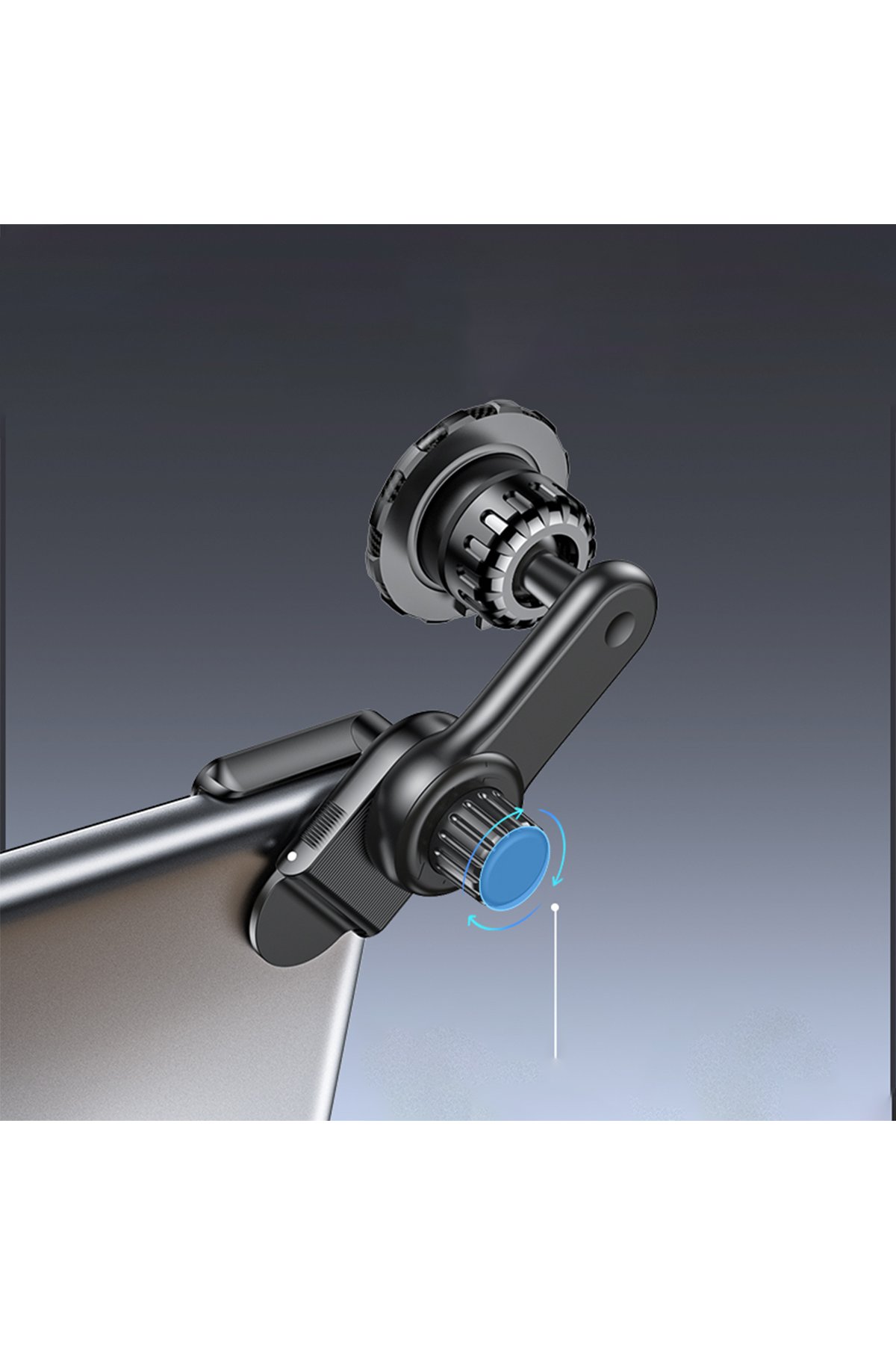 Yesido C292 Yapışkanlı 360 Derece Ayarlanabilir 15W Kablosuz Şarjlı Manyetik Magsafe Araç Tutucu - Siyah