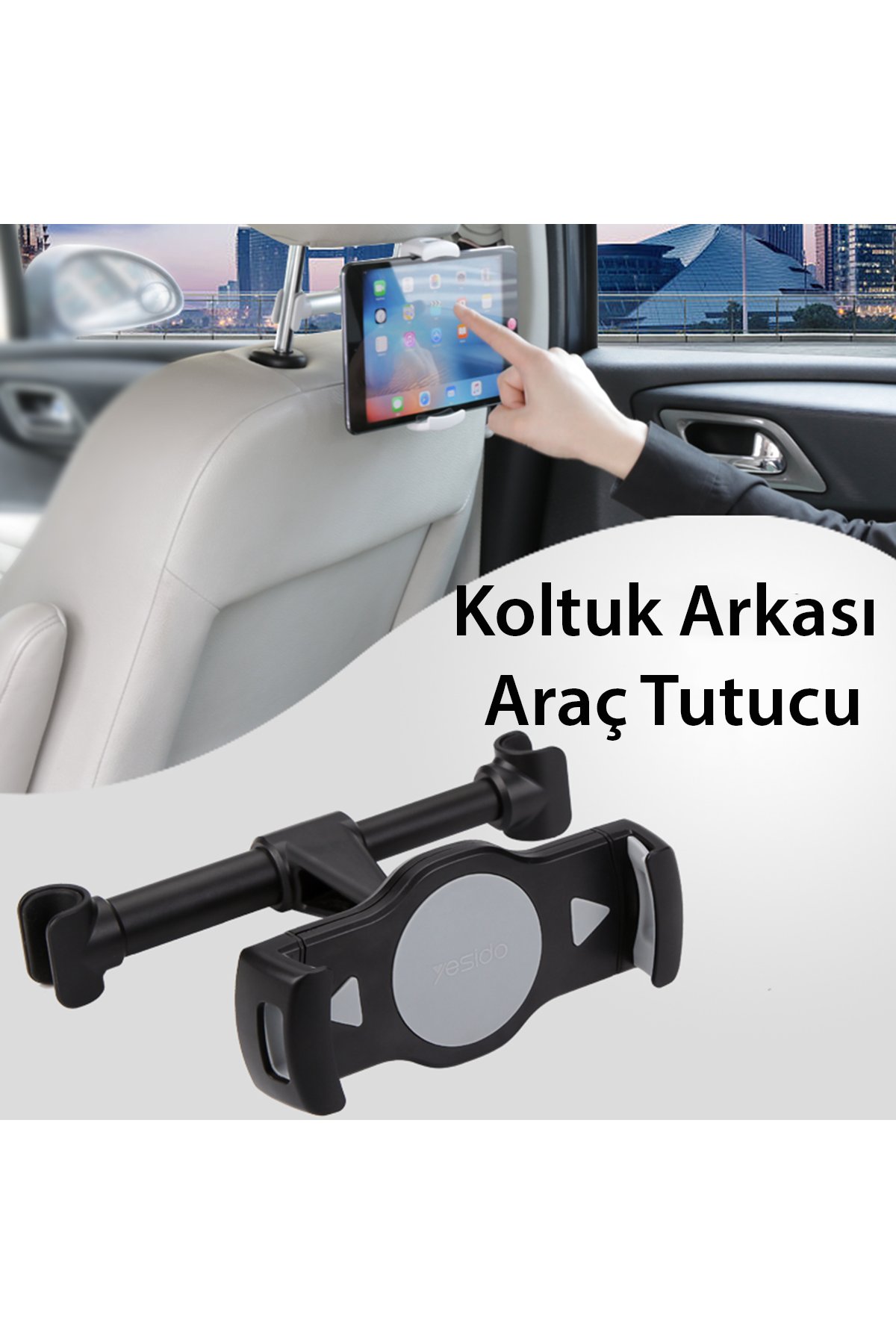 Yesido CA174 1M 27W USB to Lightning Manyetik Katlanma Özellikli PD Hızlı Şarj Kablosu - Gri