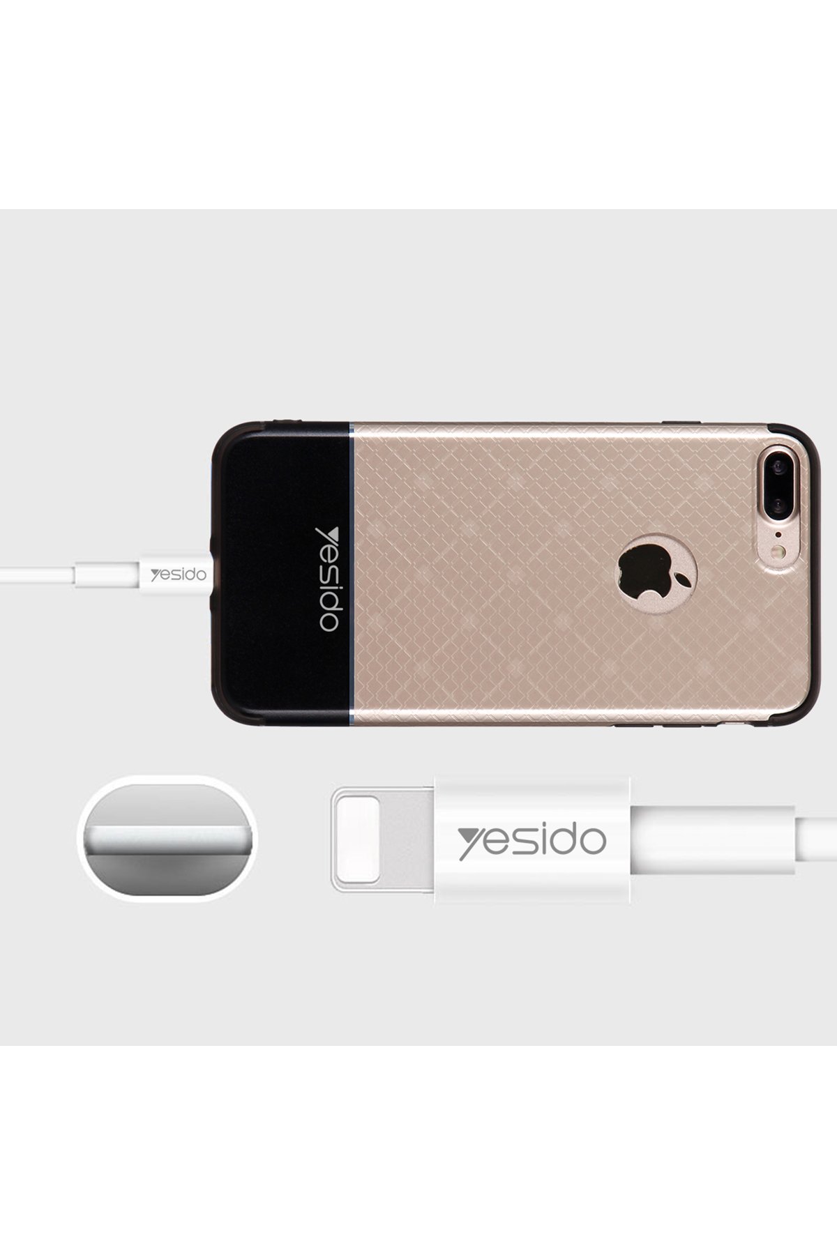 Yesido C154 Izgara Klipsli Manyetik Magsafe Araç Tutucu - Siyah