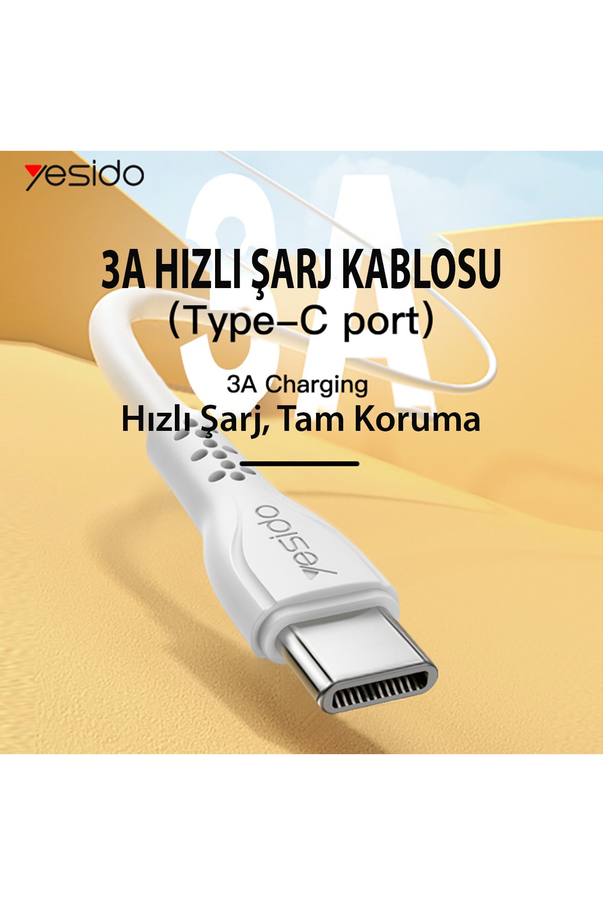 Yesido TWS28 Aktif Gürültü Engelleyici Özellikli BT 5.3 Kablosuz Airpods Kulaklık - Krem