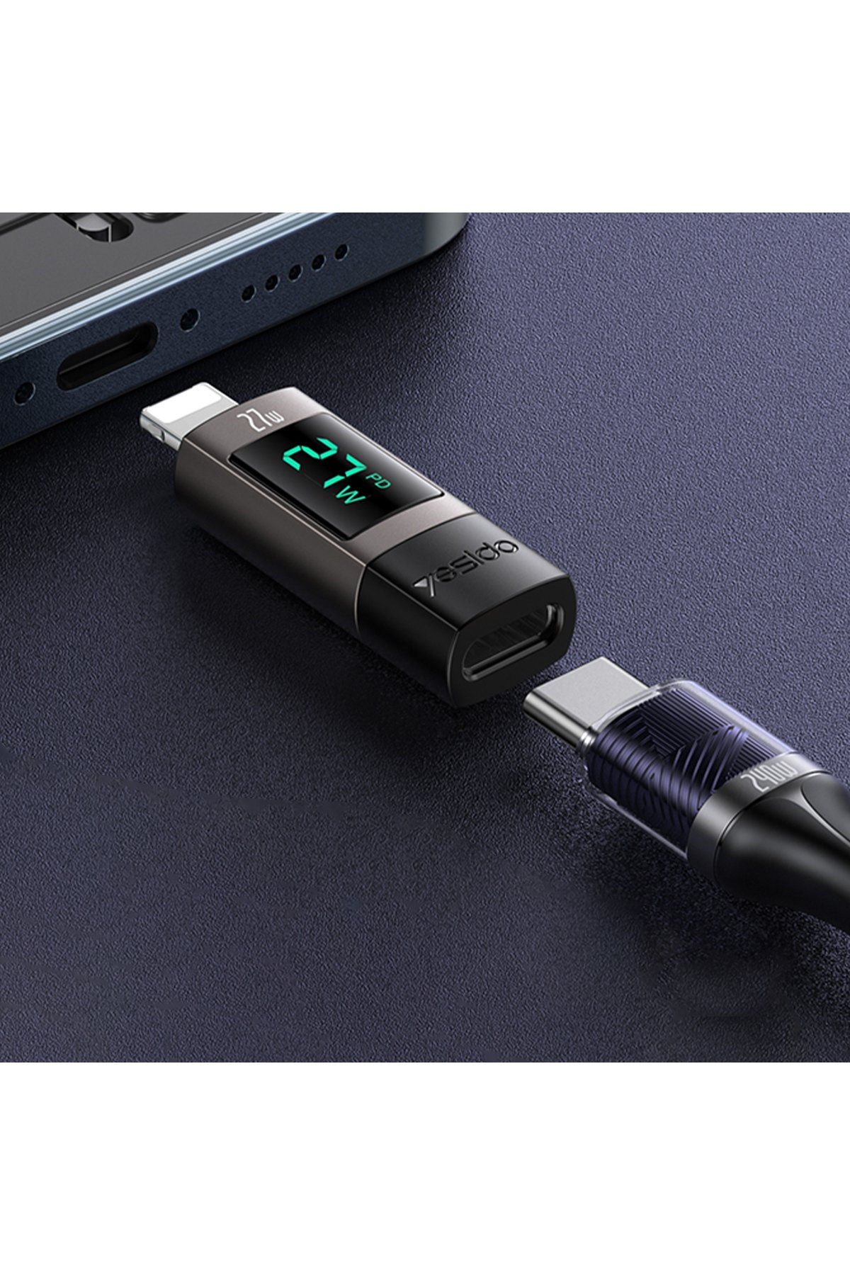 Yesido MG01 Sessiz Kablosuz Masaj Aleti - Siyah