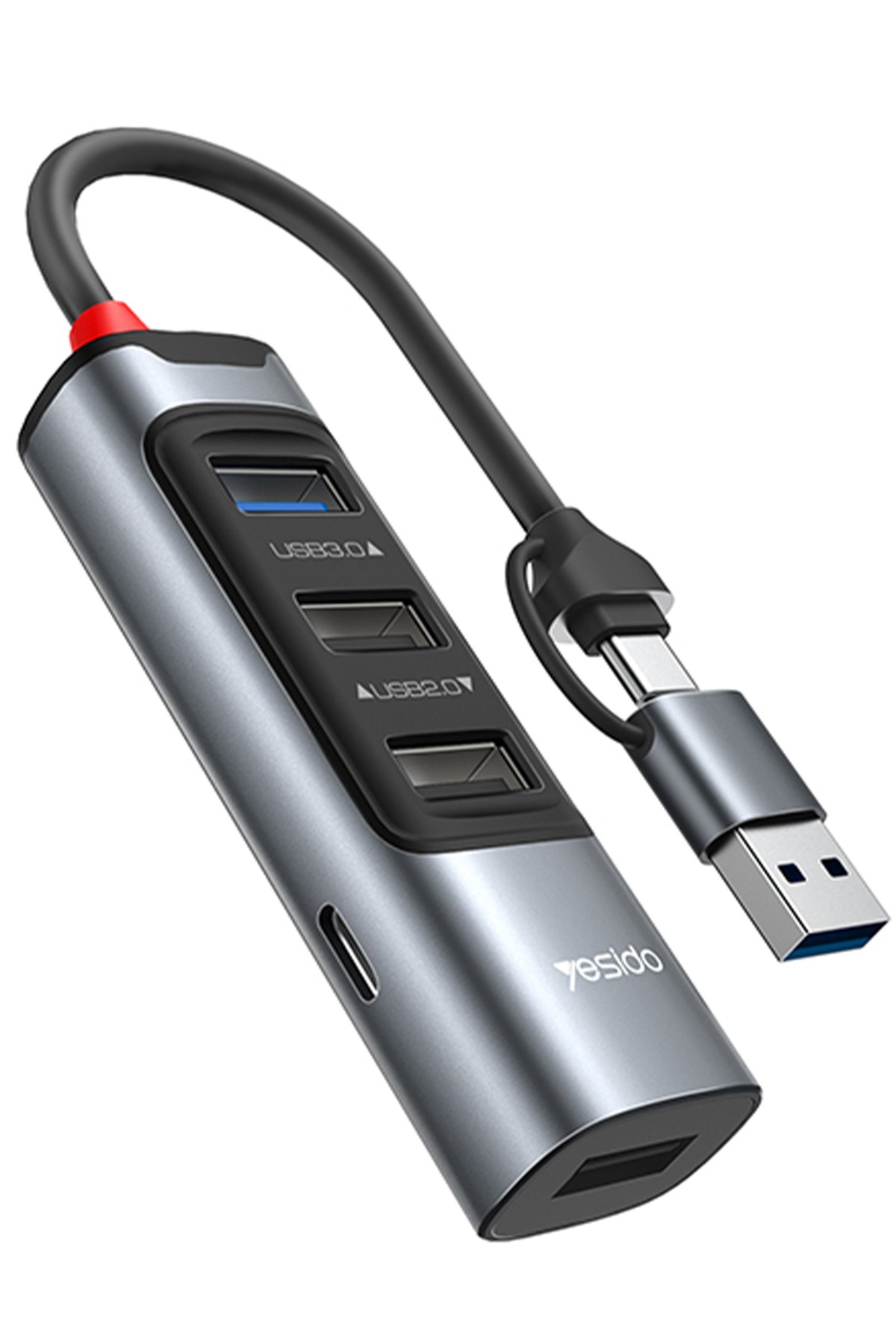 Yesido YH34 1.2M Yüksek Baslı Lightning Bluetooth Kablolu Kulaklık - Beyaz