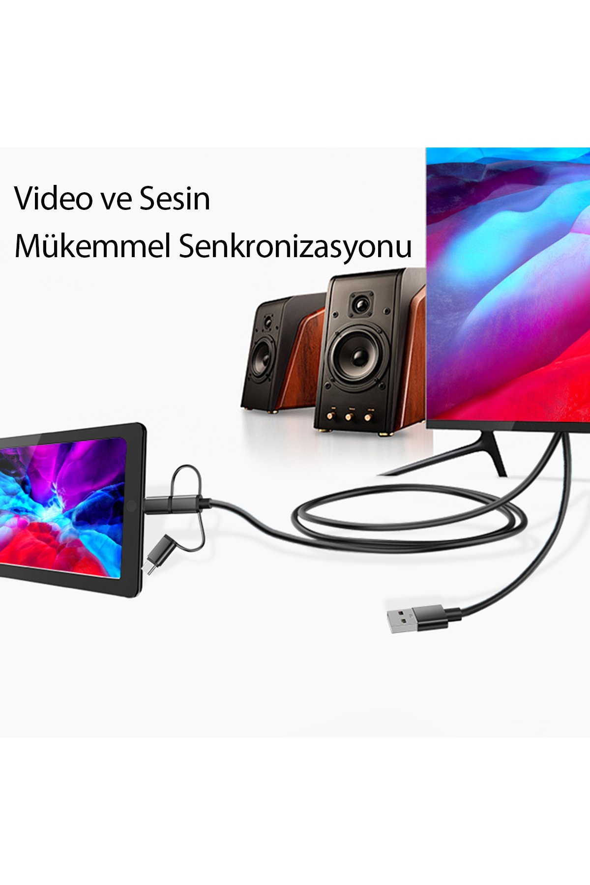 Yesido YP45 10.000 mAh 20W Dijital Göstergeli 15W Kablosuz Şarjlı Standlı Magsafe PD Hızlı Şarj Powerbank - Beyaz
