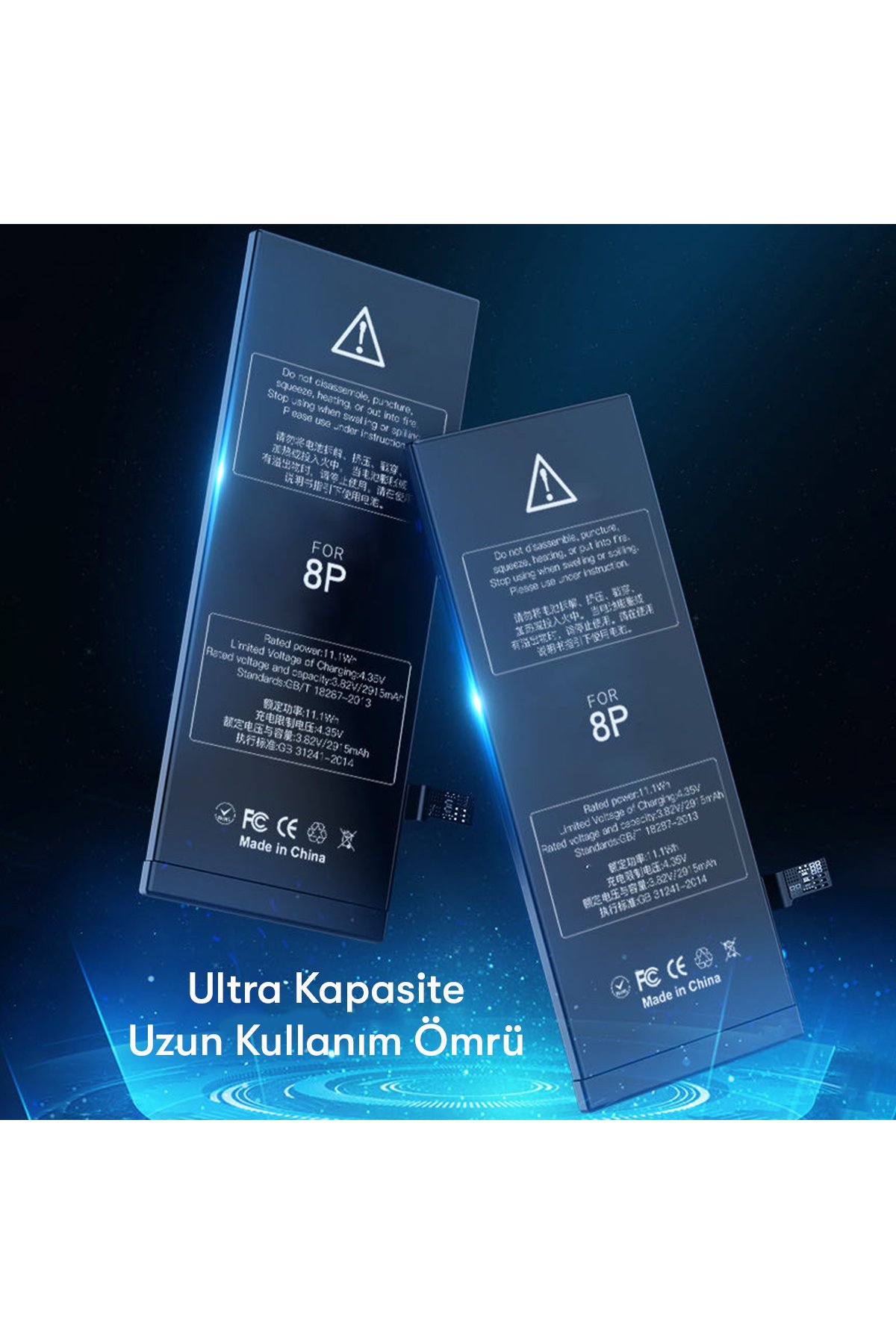 Yesido KM16 1080P 4MP Wifi 360 Gece Görüş Dual Kamera - Beyaz