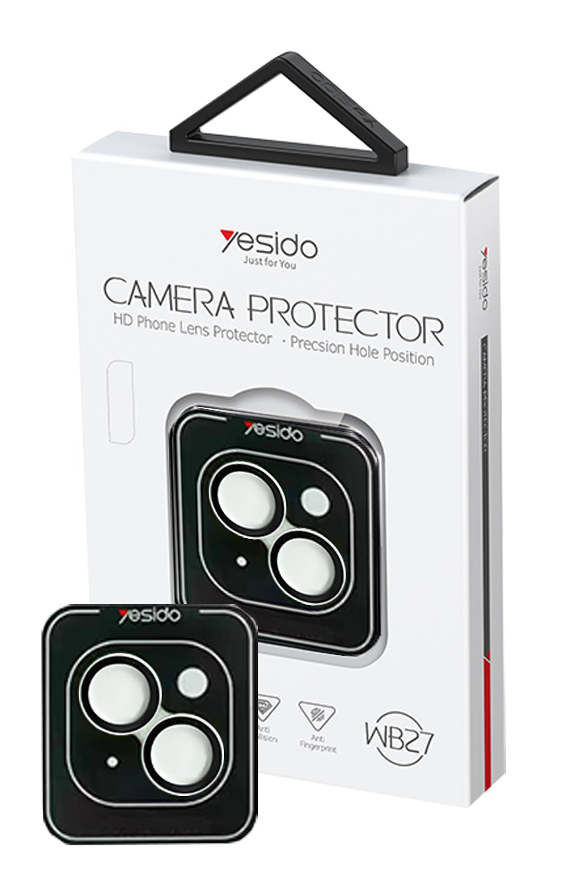 Yesido iPhone 14 Plus WB27 Metal Kamera Lens - Sarı