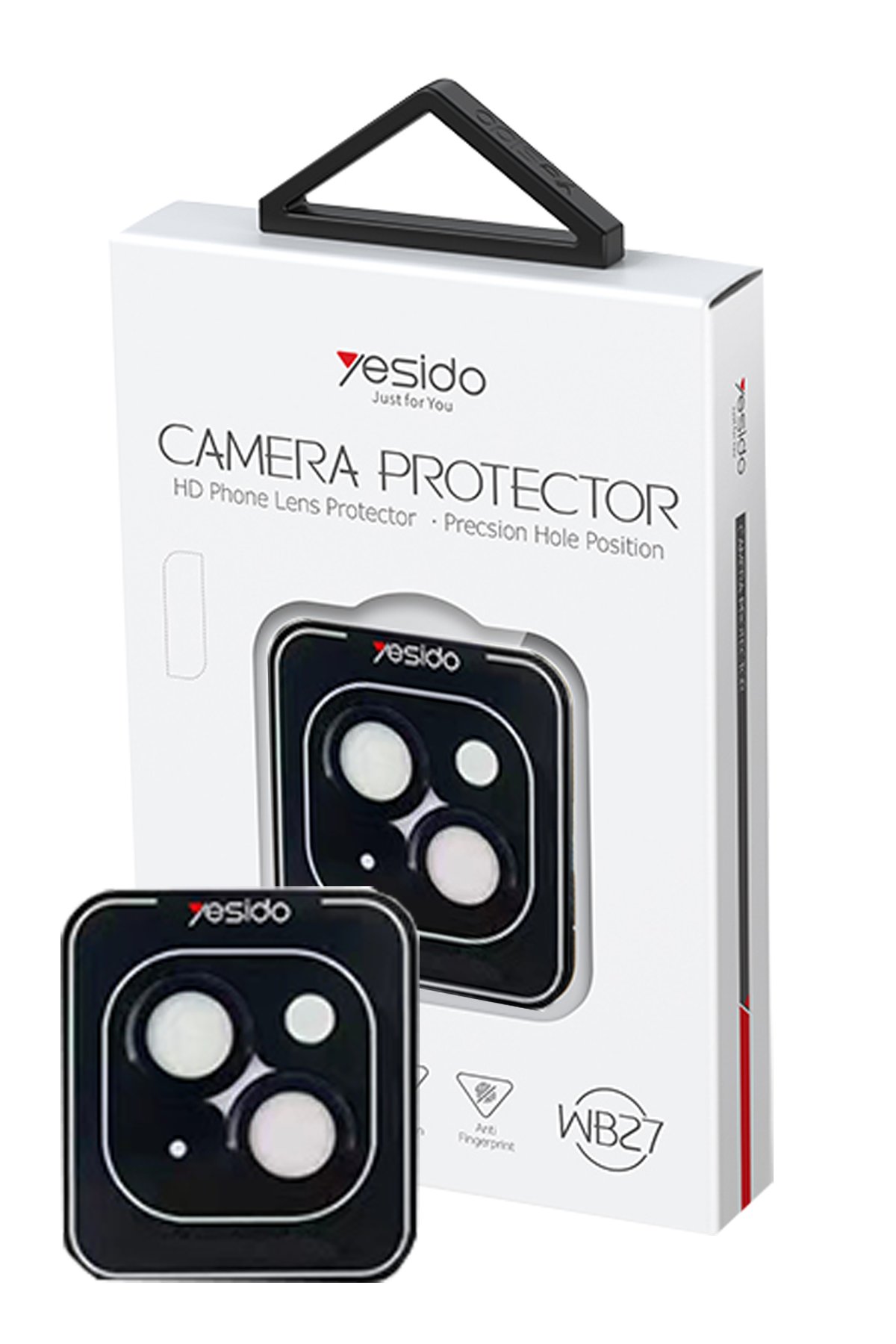 Yesido iPhone 14 Plus WB27 Metal Kamera Lens - Sarı