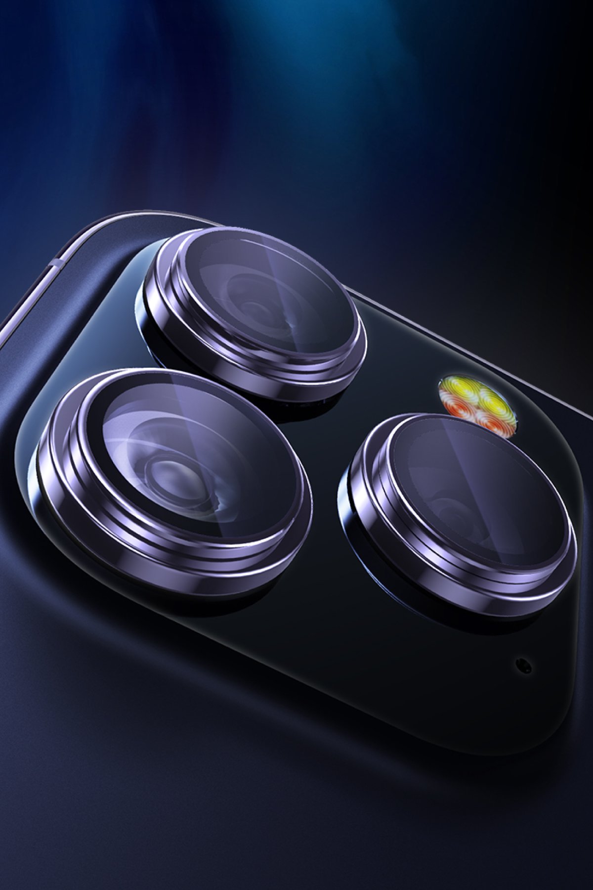 Yesido iPhone 14 Pro Max 5D Cam Ekran Koruyucu - Siyah