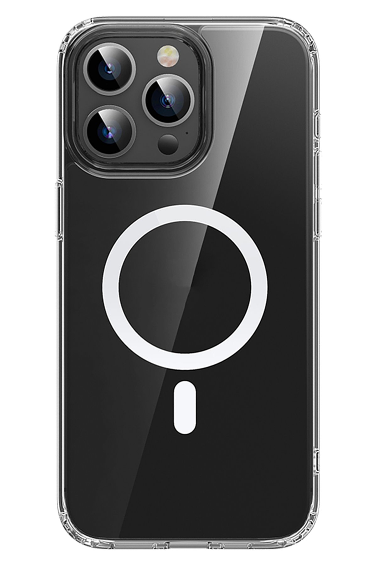 Yesido iPhone 15 Pro PC06 Tower Magsafe Kapak - Siyah