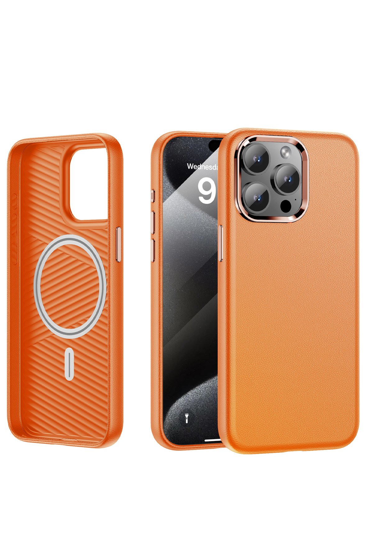 Yesido iPhone 15 Pro WB27 Metal Kamera Lens - Natural Grey