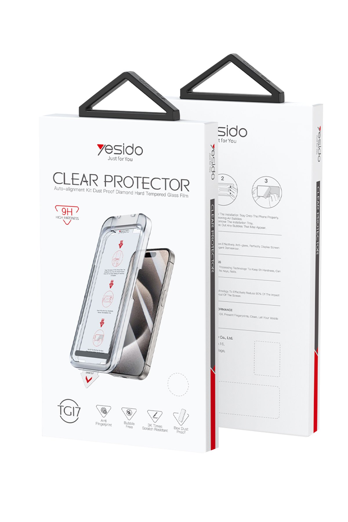 Yesido iPhone 15 PC09 Elegance Deri Magsafe Kapak - Siyah