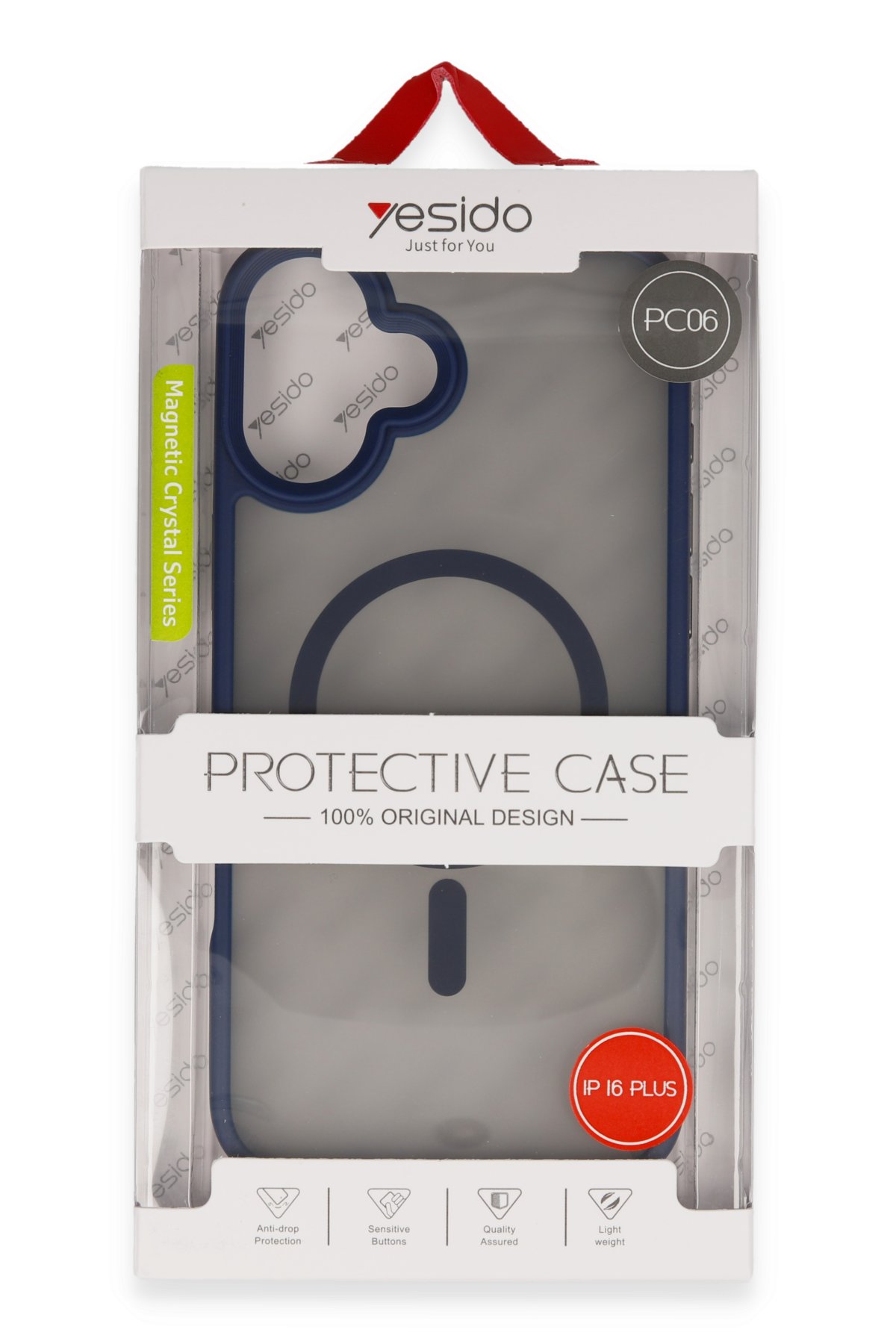 Yesido iPhone 16 Plus PC05 Tower Kapak - Siyah