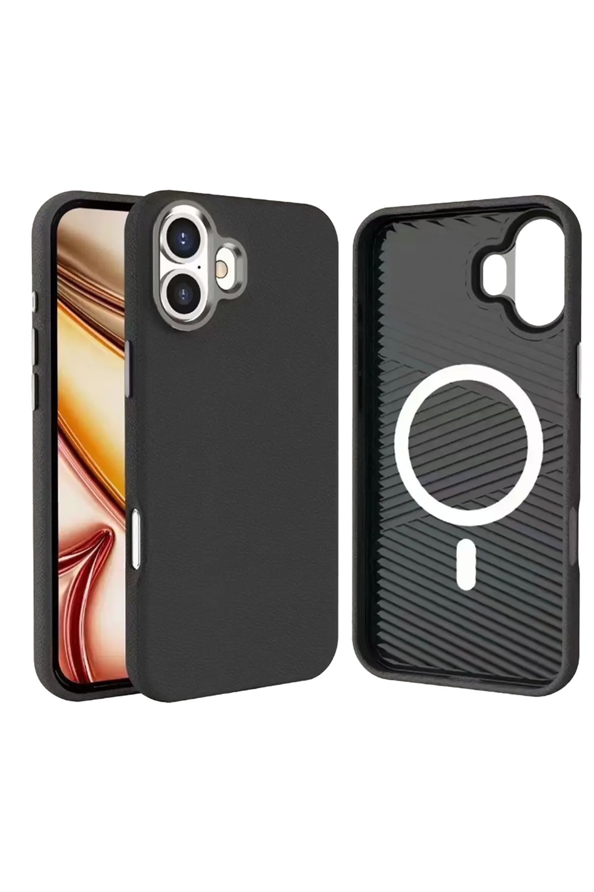 Yesido iPhone 16 Plus PC17 Roza Magsafe Standlı Kapak - Pembe