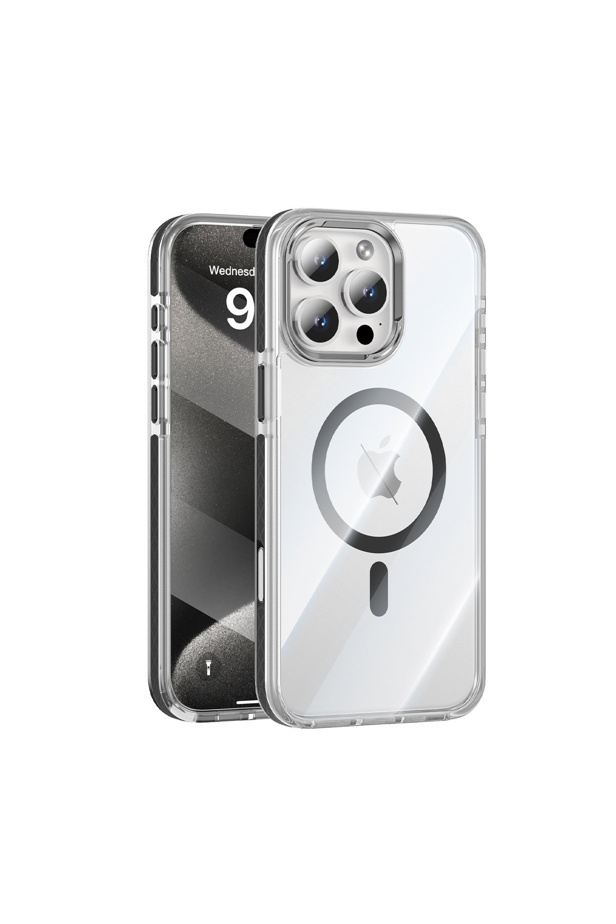 Yesido iPhone 16 Pro Max TG18 AutoKit Hayalet Cam Ekran Koruyucu - Siyah