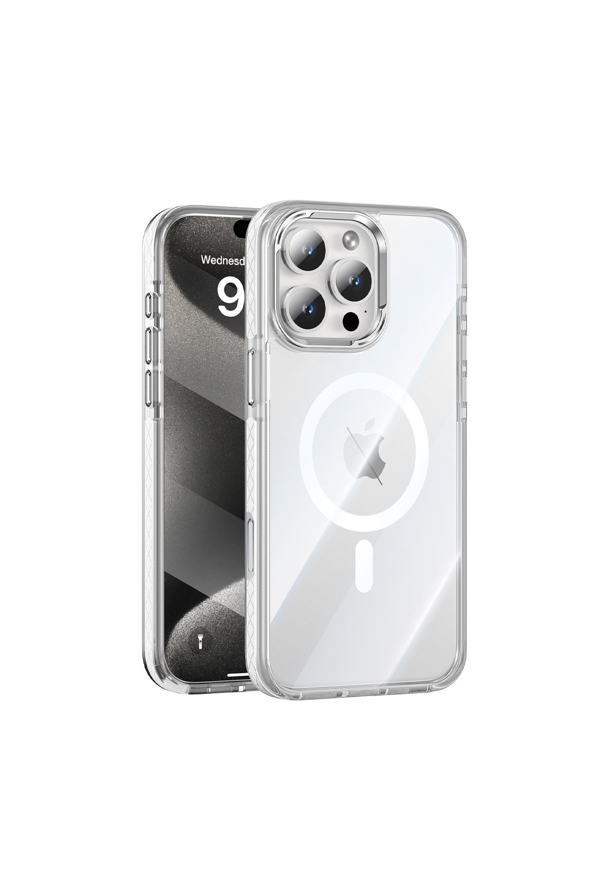 Yesido iPhone 16 Pro PC05 Tower Kapak - Siyah