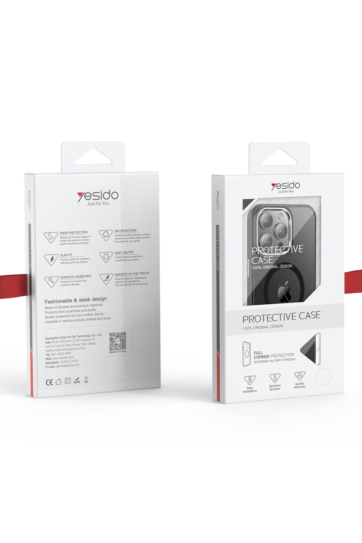 Yesido iPhone 16 Pro PC17 Roza Magsafe Standlı Kapak - Desert