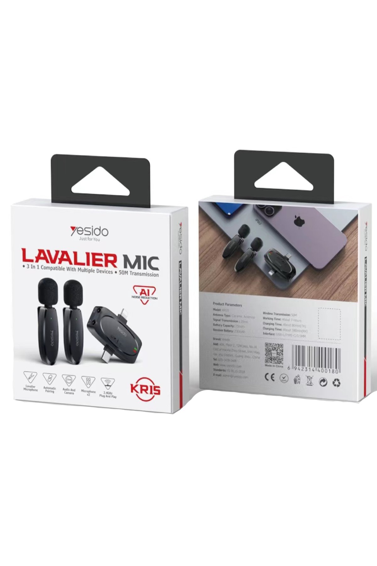 Yesido MG06 IPX5 Su Geçirmez Özellikli Dijital Şarj Göstergeli Tıraş Makinesi - Siyah