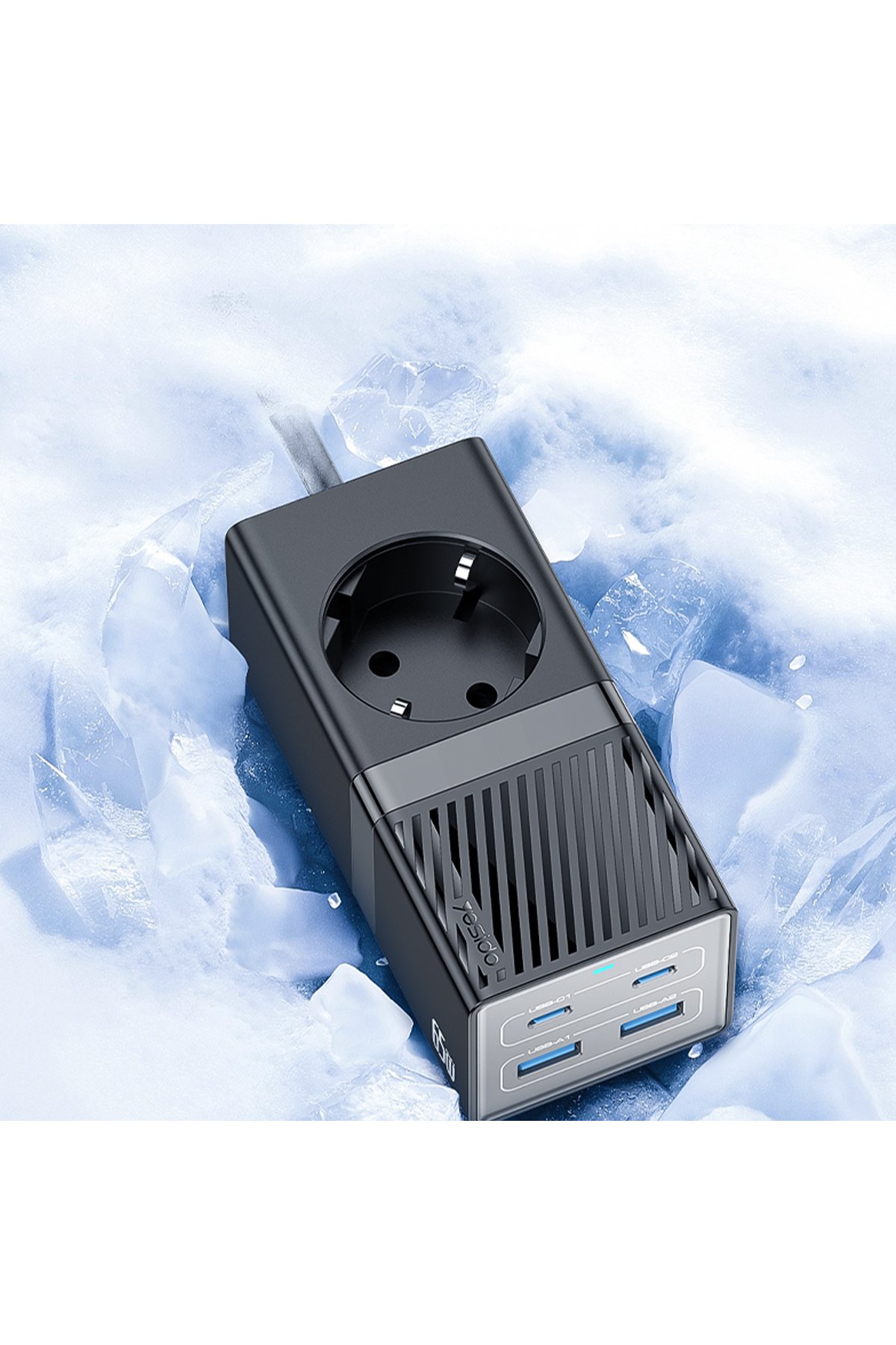 Yesido KM20 2K 4MP Led Aydınlatmalı USB Web Kamera - Siyah