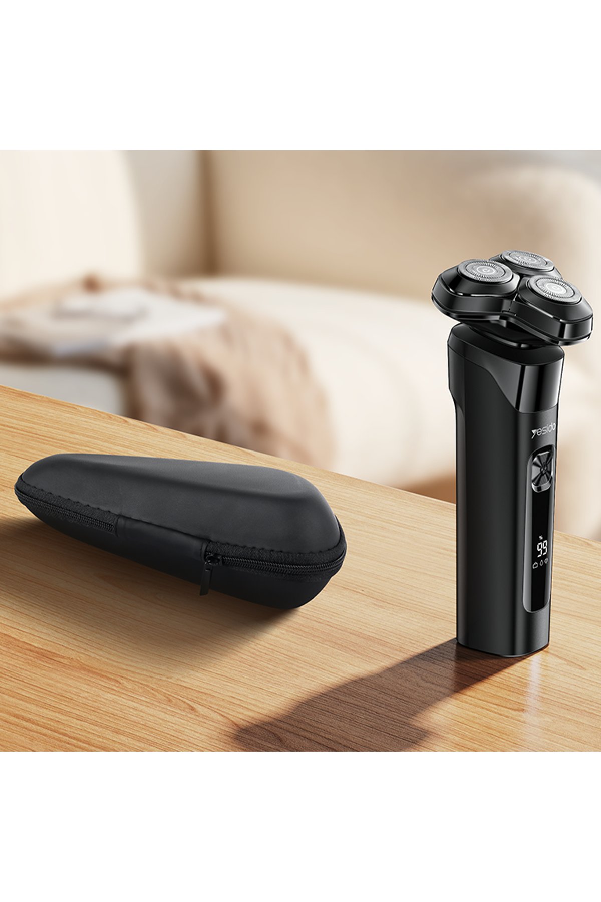 Yesido C202 Yapışkanlı Araç Numaratörü - Siyah