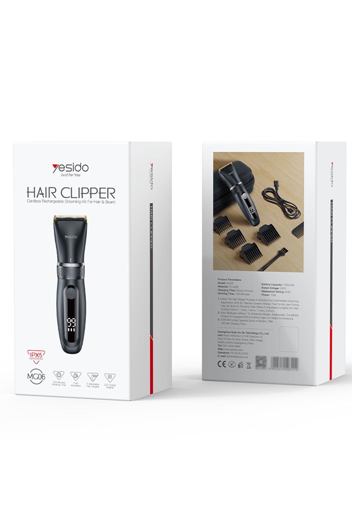 Yesido TWS28 Aktif Gürültü Engelleyici Özellikli BT 5.3 Kablosuz Airpods Kulaklık - Beyaz