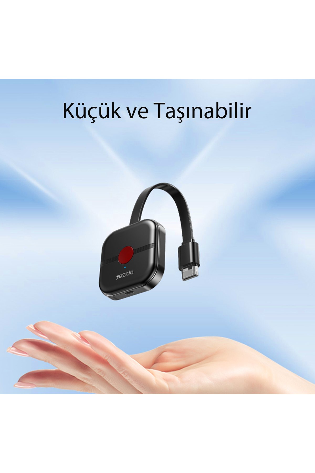 Yesido WB29 Polyester 600D Kumaşlı 14 inç Laptop Çantası - Gri