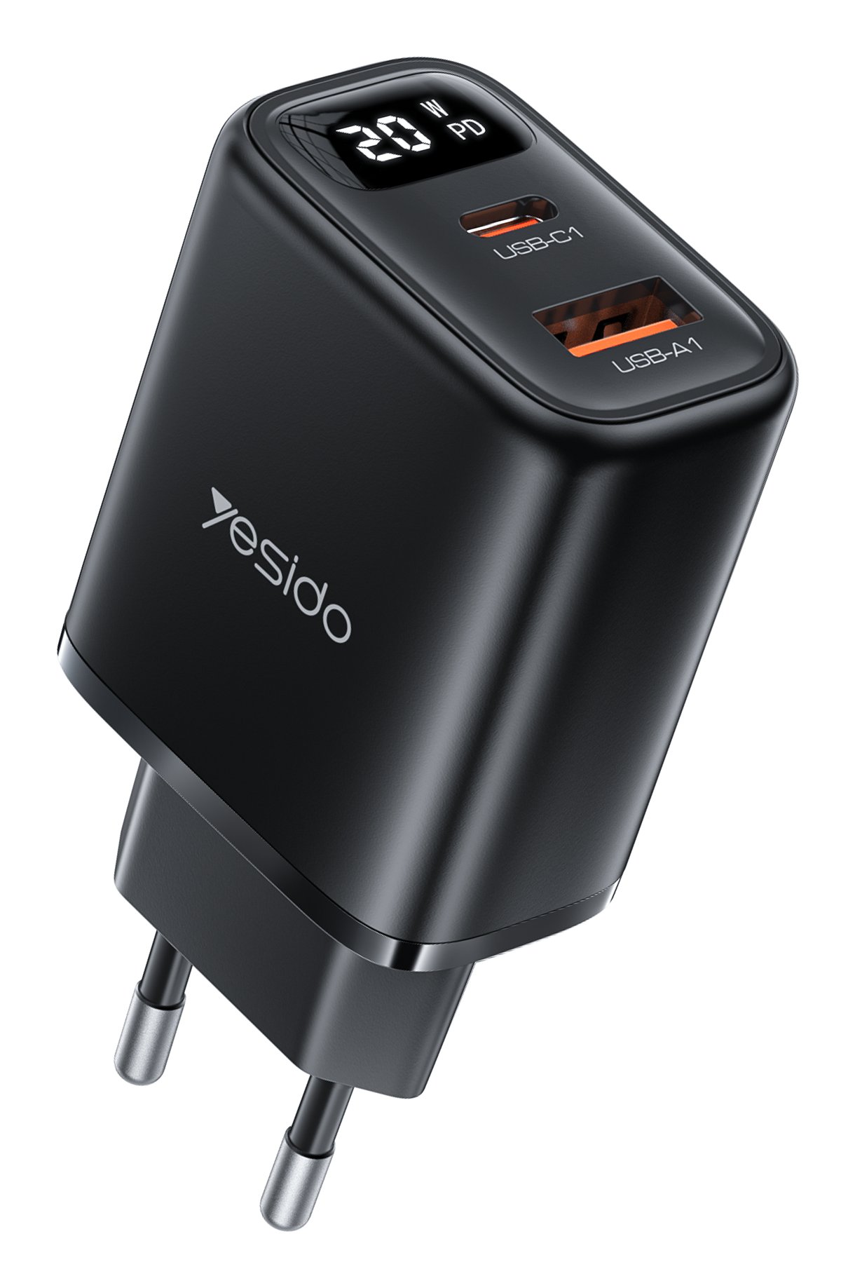 Yesido WB37 Cationic Kumaşlı 14 inç Laptop Çantası - Gri