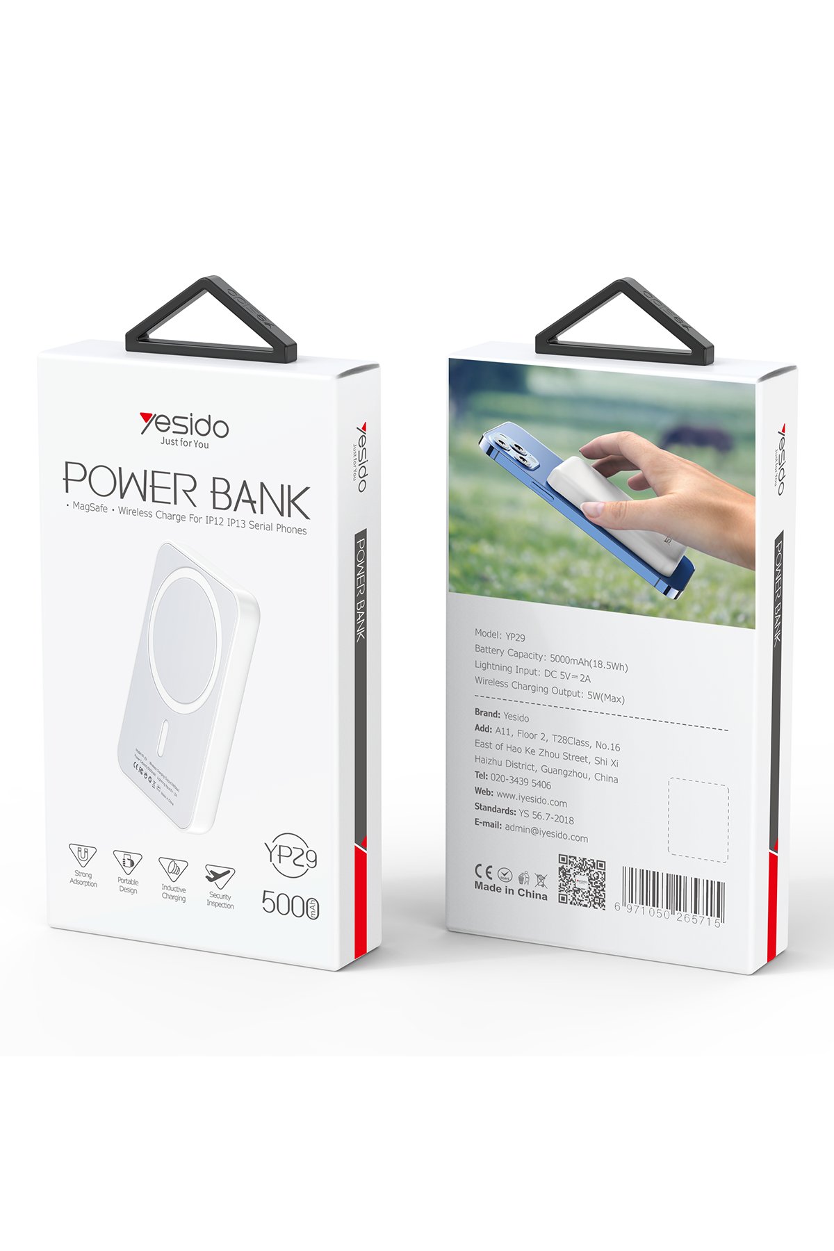 Yesido TWS22 BT 5.3 Dijital Şarj Göstergeli Kablosuz TWS Airpods Kulaklık - Siyah