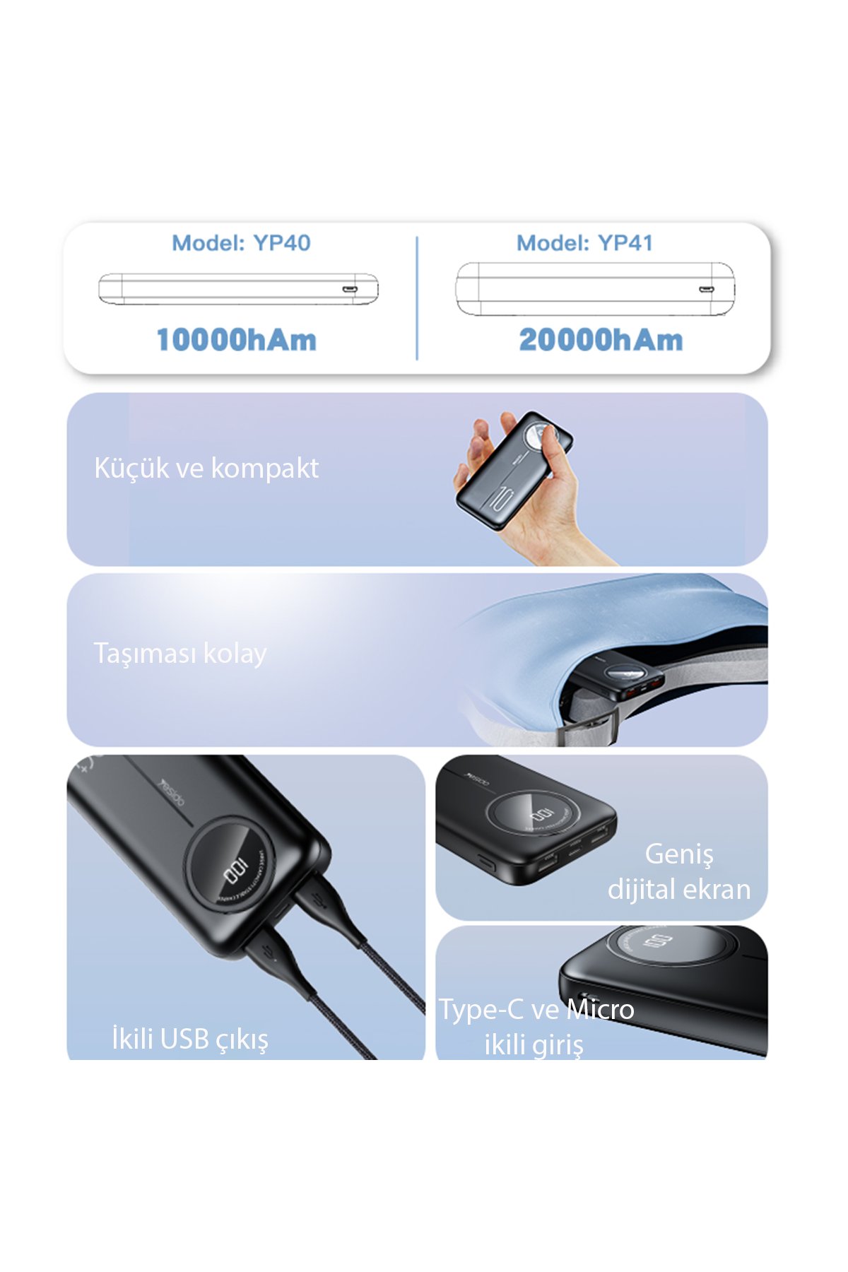 Yesido C306 Yapışkanlı 360 Derece Ayarlanabilir 15W Kablosuz Şarjlı Magsafe Araç Tutucu - Siyah