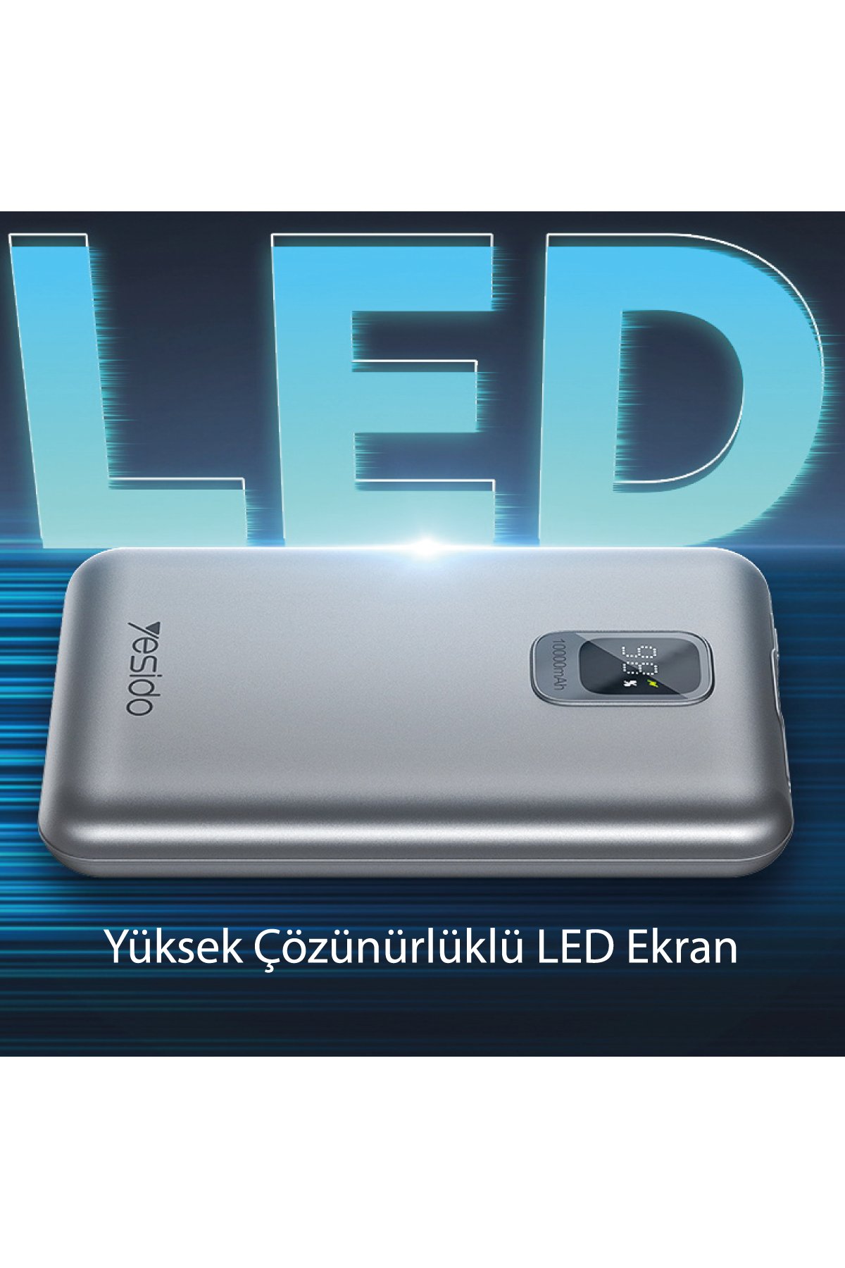 Yesido TWS28 Aktif Gürültü Engelleyici Özellikli BT 5.3 Kablosuz Airpods Kulaklık - Krem