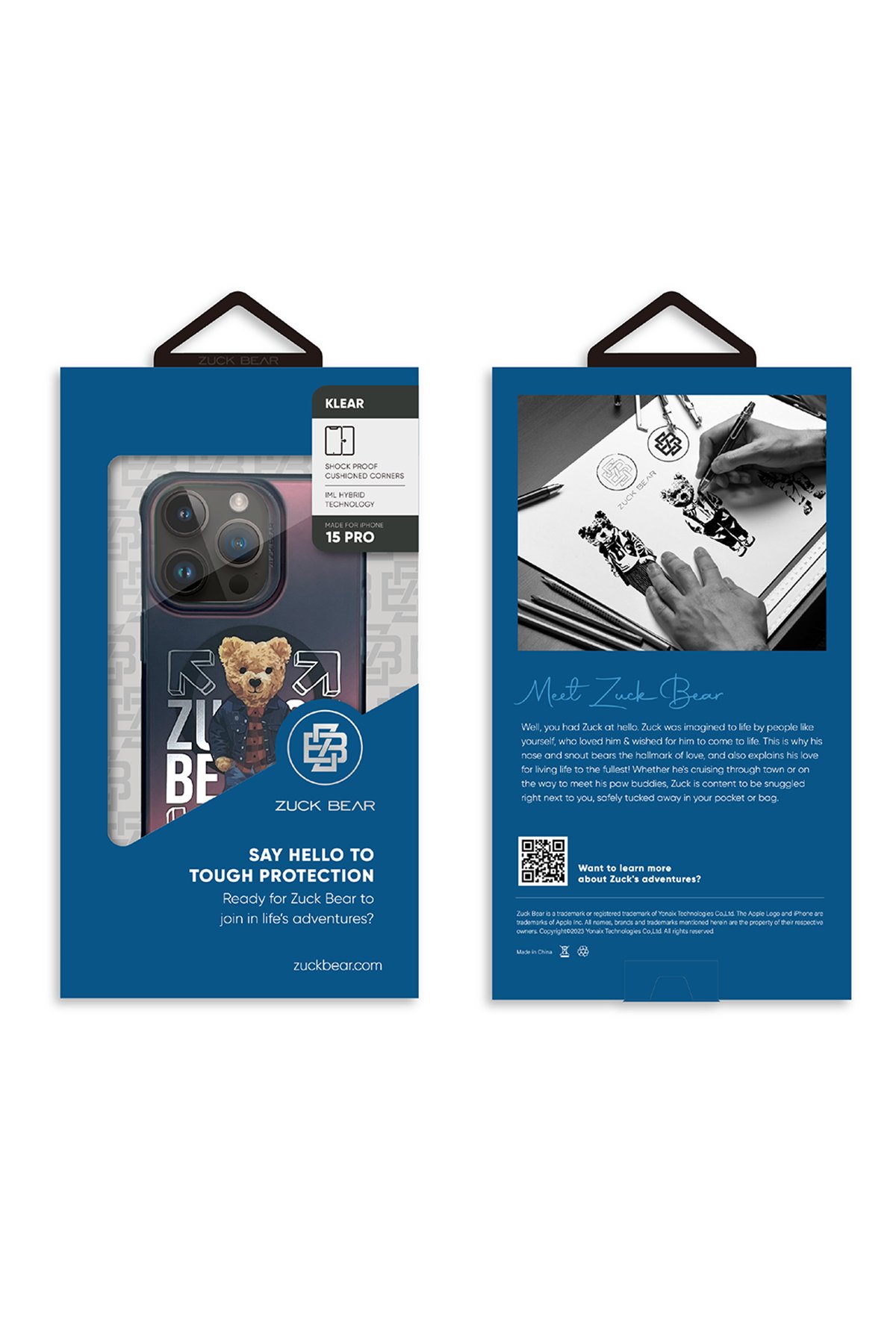 ZuckBear iPhone 15 Pro New York Never Sleeps Magsafe Kapak - Queens Spark