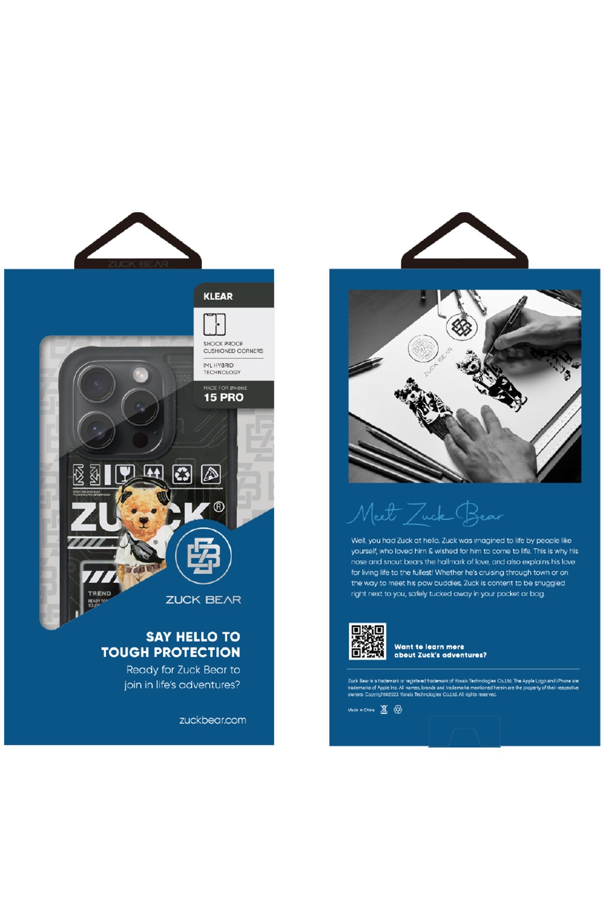 ZuckBear iPhone 15 Pro New York Never Sleeps Magsafe Kapak - Brooklyn Baller