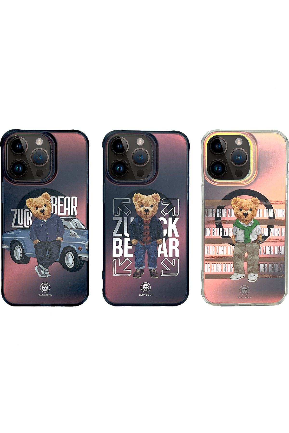 ZuckBear iPhone 15 Pro Max London Classic Kapak - Chelsea Swish