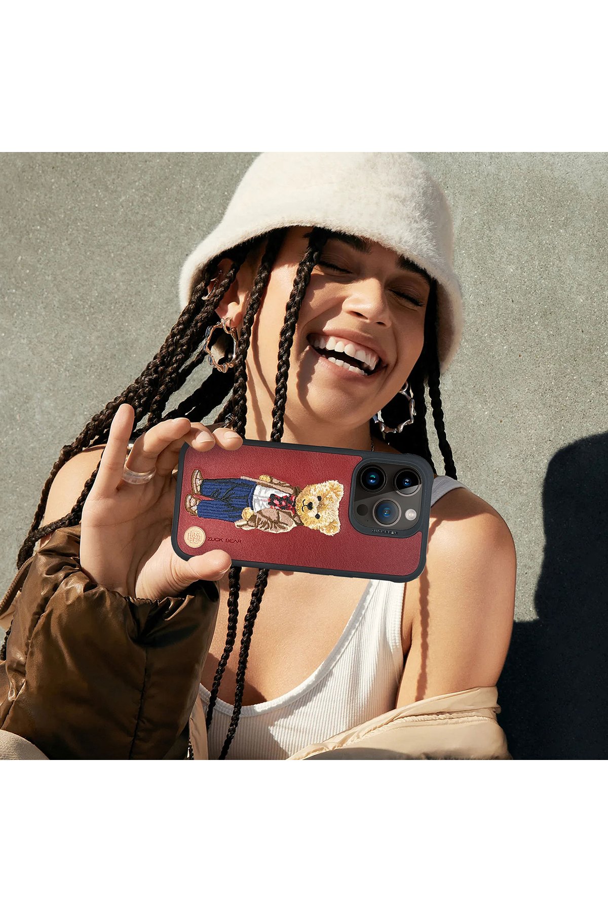 ZuckBear iPhone 15 Pro Max French Riviera Chic Kapak - Cannes Breeze