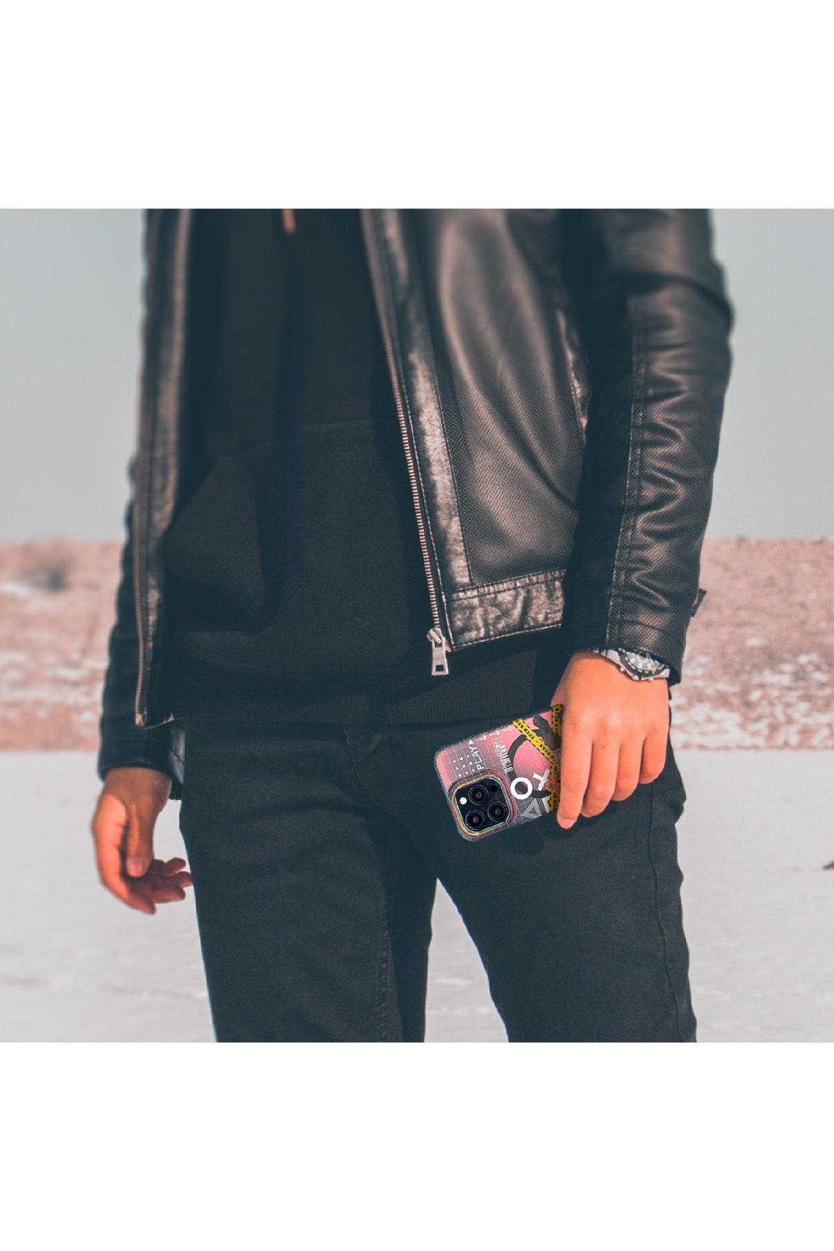 ZuckBear iPhone 15 Pro Max New York Never Sleeps Magsafe Kapak - Queens Spark