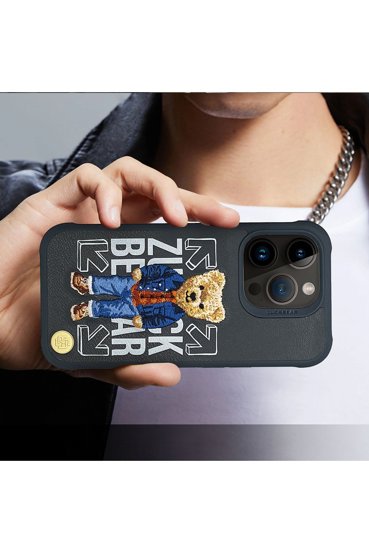 ZuckBear iPhone 15 Pro Max Colby Light Kapak - Energy