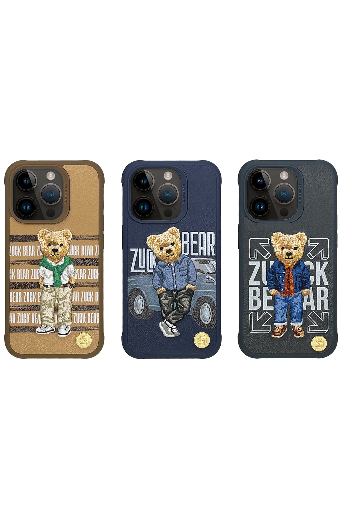 ZuckBear iPhone 15 Pro Max Colby Light Kapak - Urbane