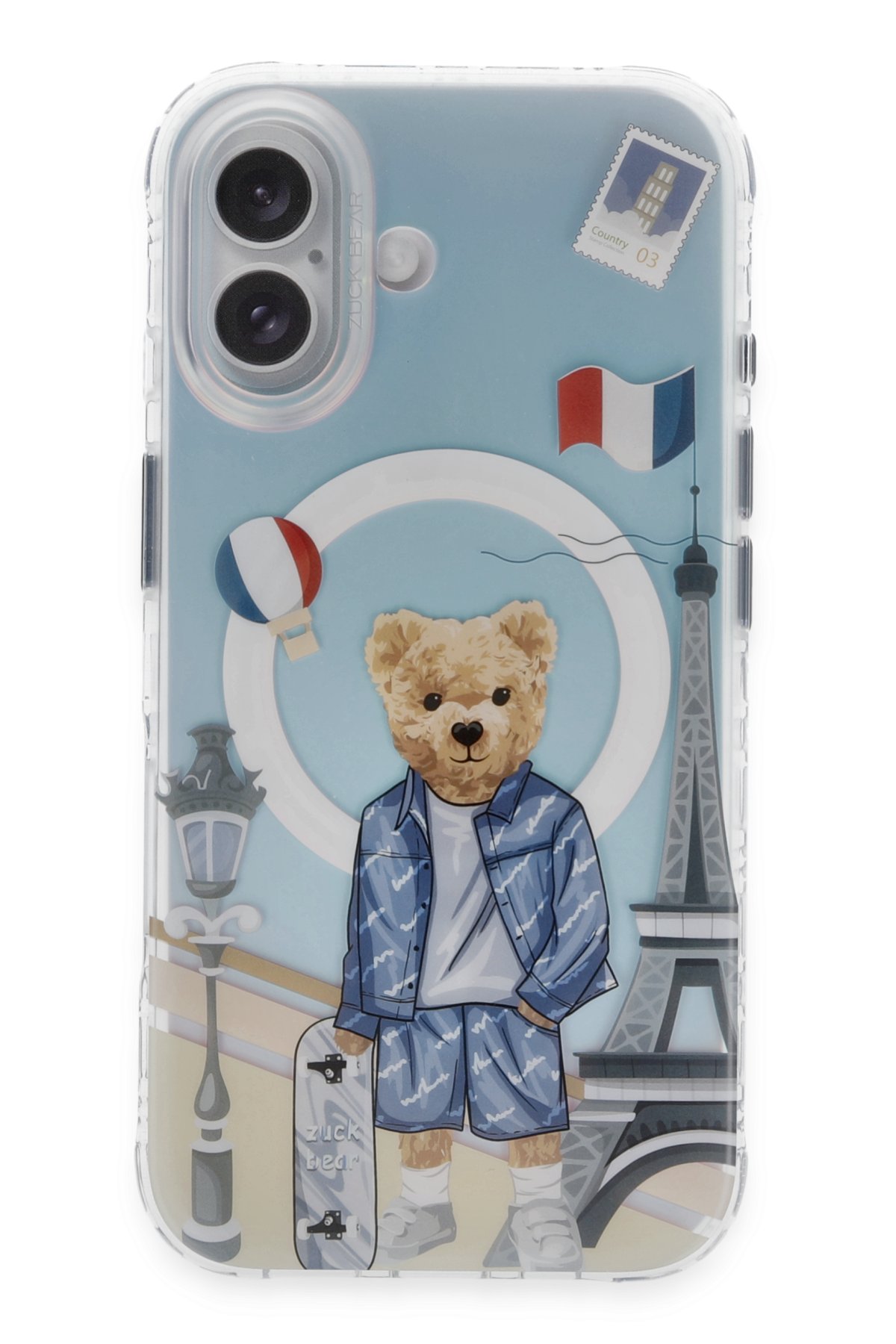 ZuckBear iPhone 16 California Cool Magsafe Kapak - Car