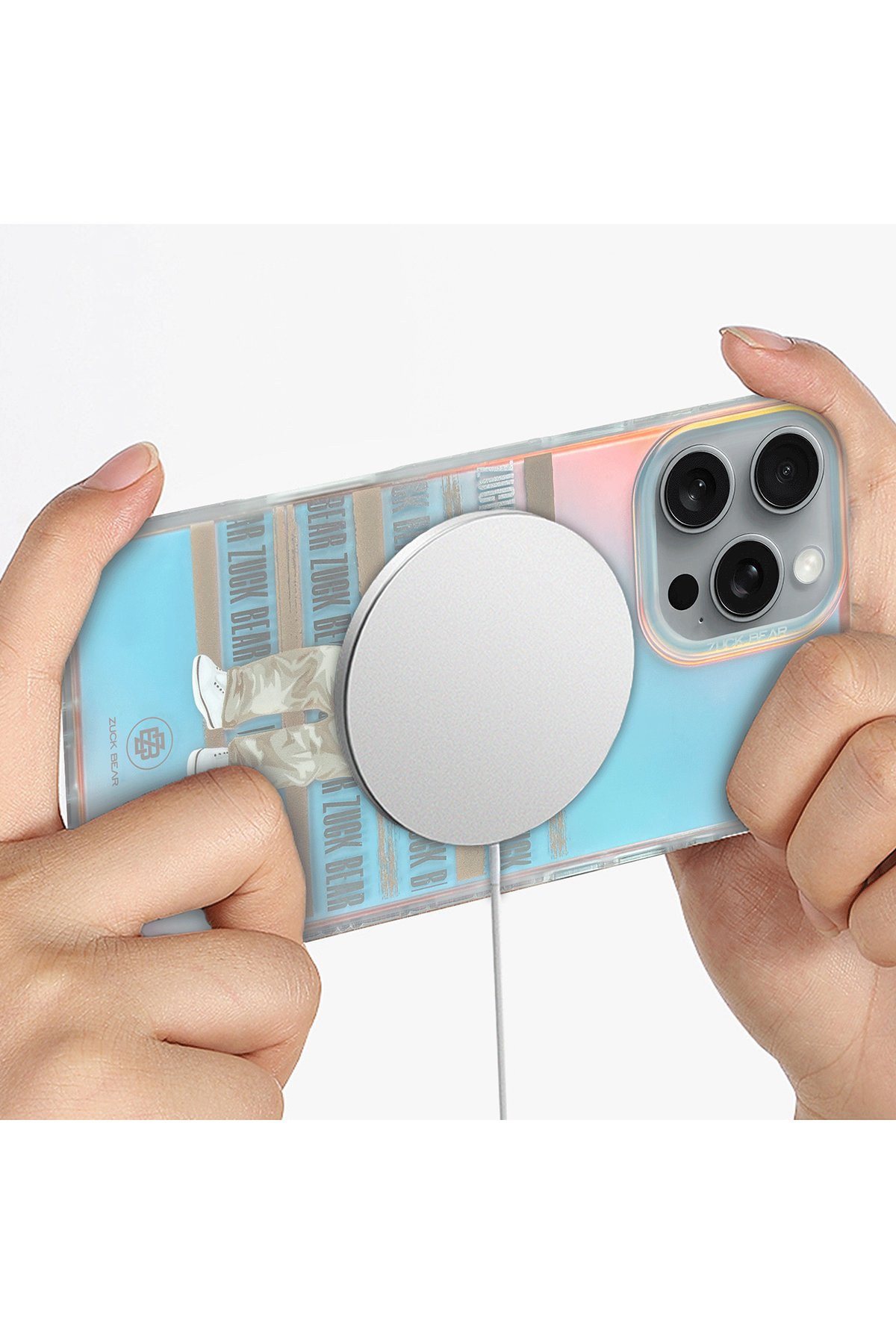 ZuckBear iPhone 16 Pro Benard Mirror Magsafe Kapak - London