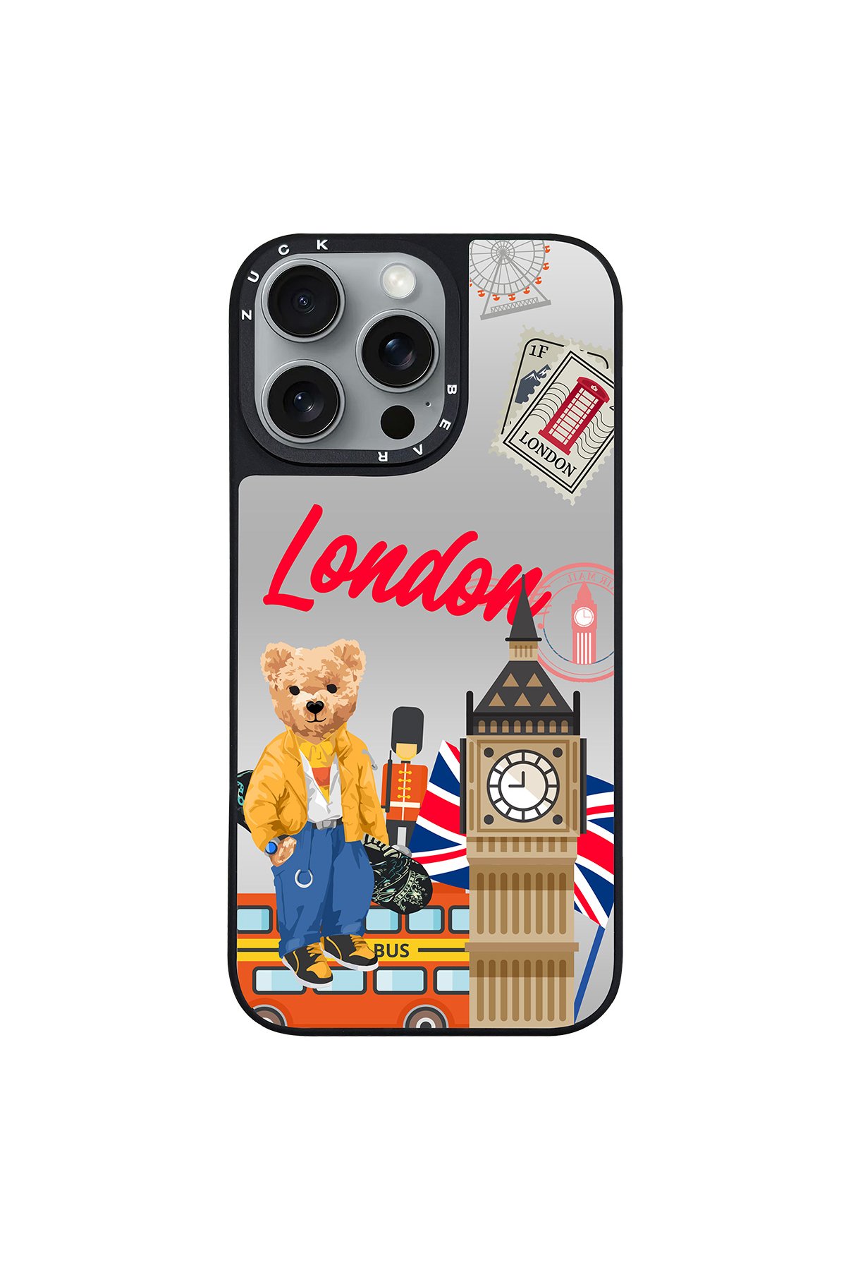 ZuckBear iPhone 16 Pro Max Darnell Frosted Laser Magsafe Kapak - Paris