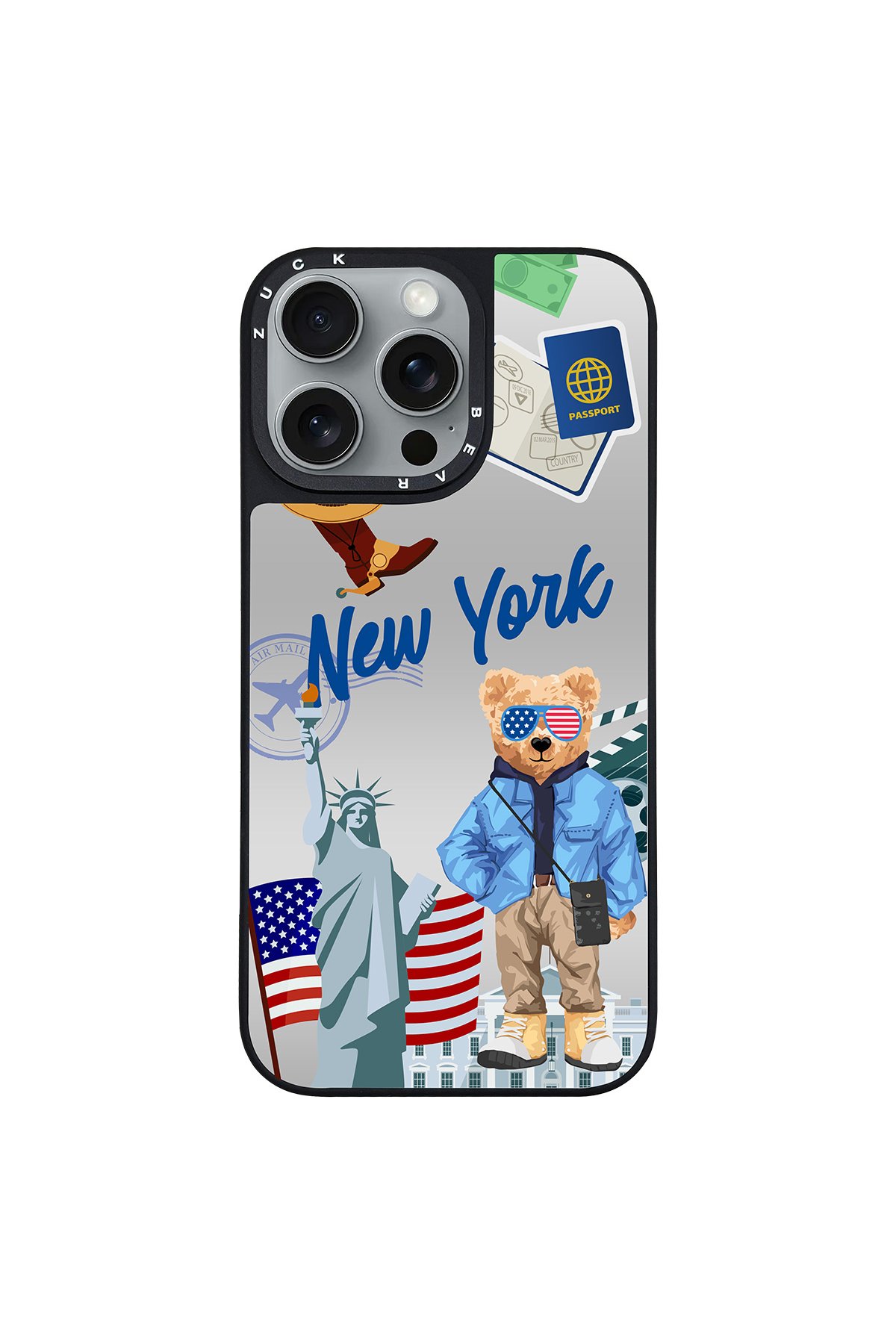 ZuckBear iPhone 16 Pro Max Benard Mirror Magsafe Kapak - London